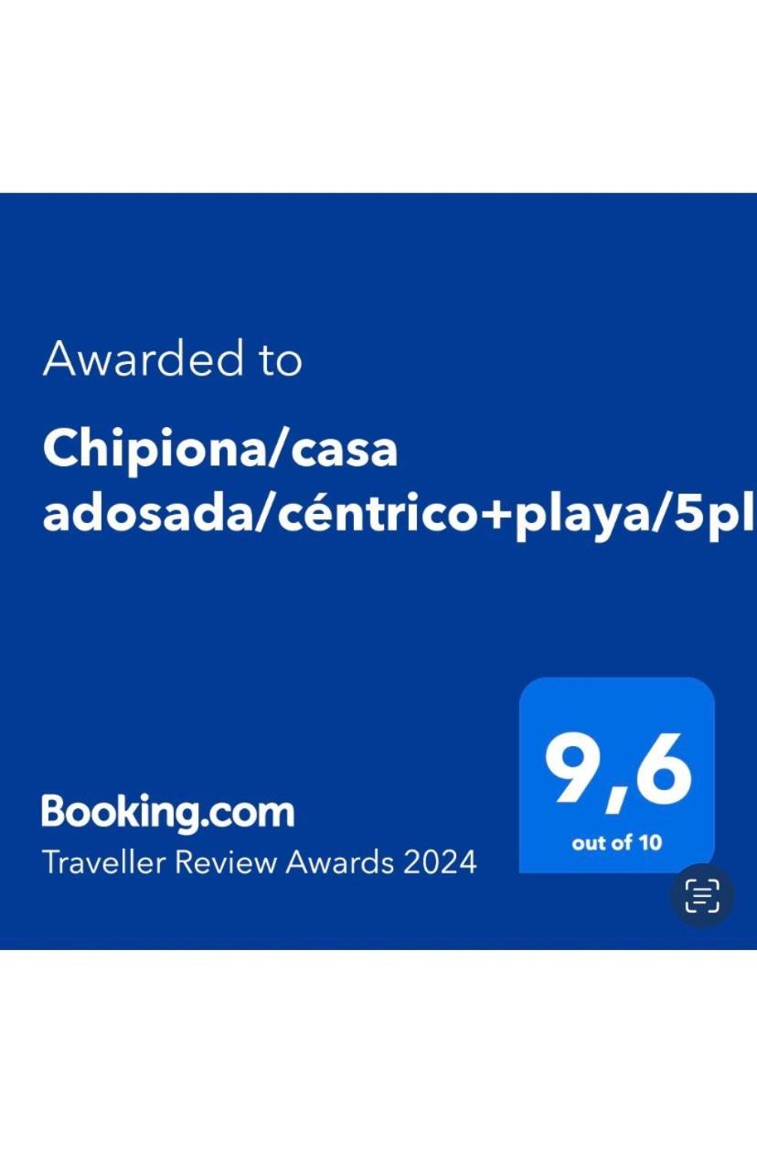 Chipiona/Casa Adosada/Centrico+Playa/5Plazas/Garaje/ Екстер'єр фото
